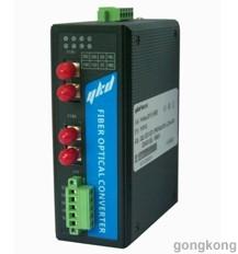 易控达消防报警主机系统CAN总线光纤中继器 安防领域的关键连接方案